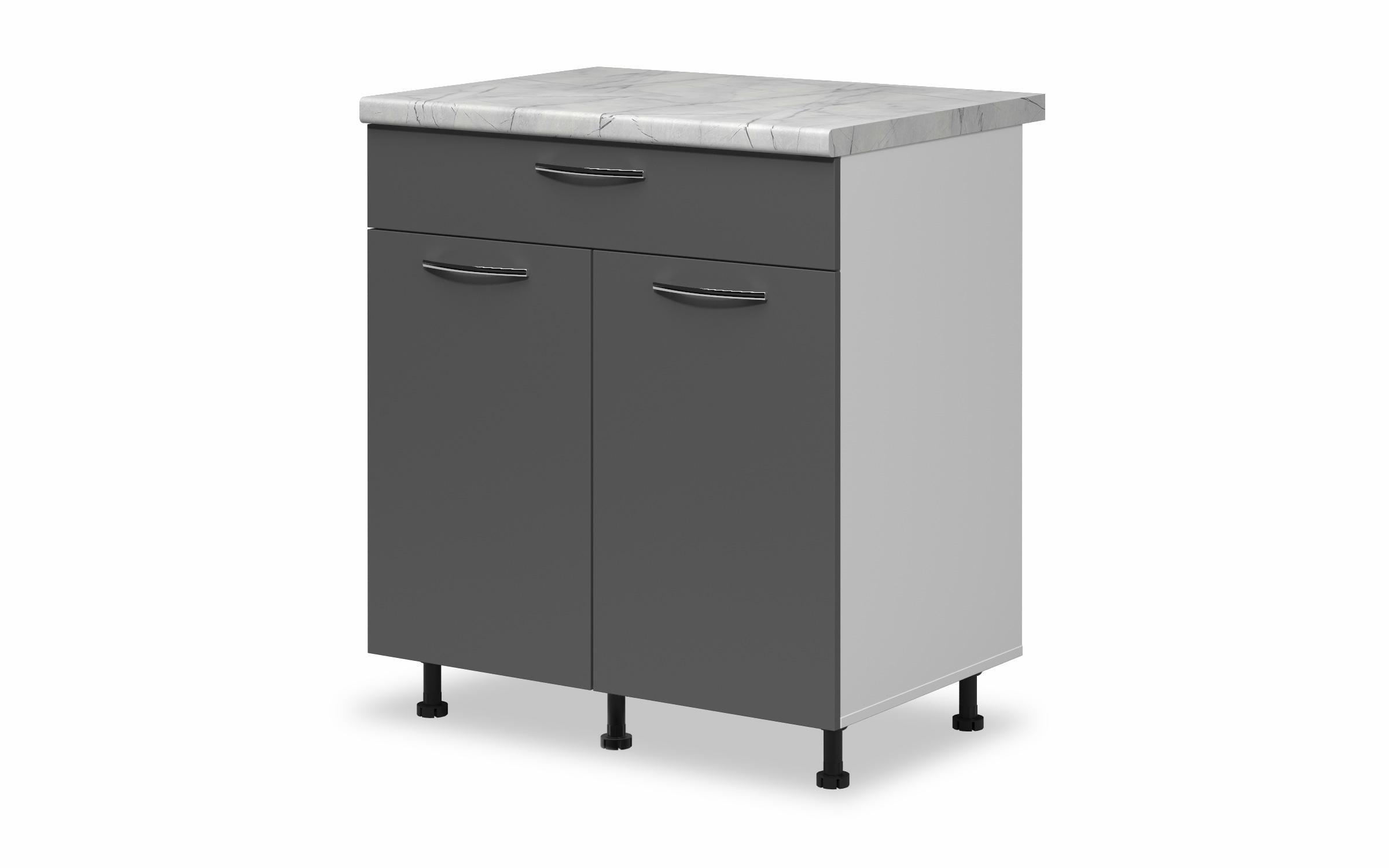 Kitchen cabinet Dakota 51, anthracite matt  1
